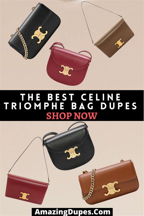 celine trio bag dupe uk|celine triomphe belt dupe.